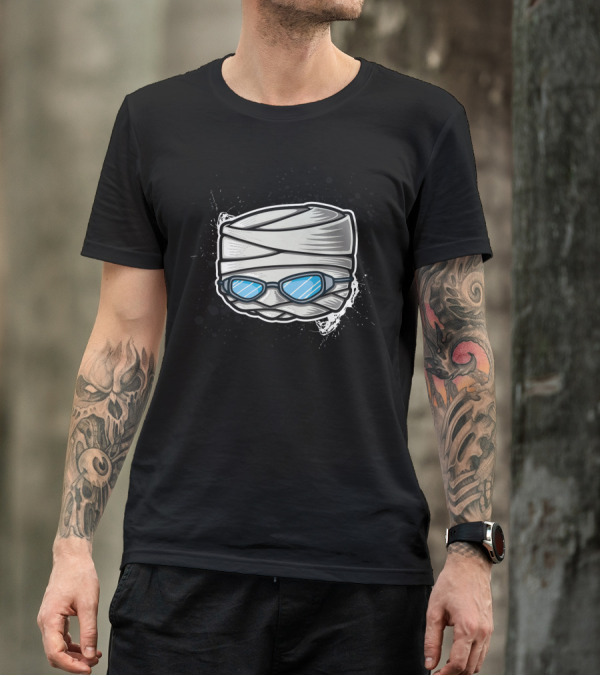 The Invisible Man Bandage Glasses T-Shirt