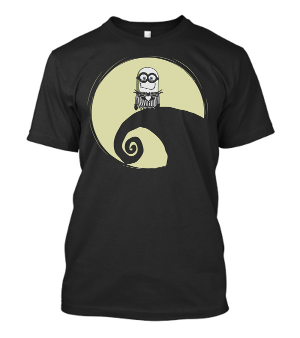 Minion Sitting On Nightmare Hill Scene In The Little Nightmare T-Shirt