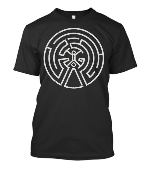 Westworld Maze Symbol Black T-Shirt