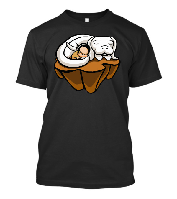 The Neverending Friendship Sleepy Rock Companion Duo T-Shirt