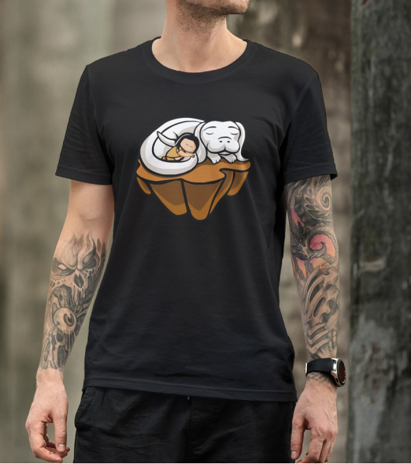 The Neverending Friendship Sleepy Rock Companion Duo T-Shirt