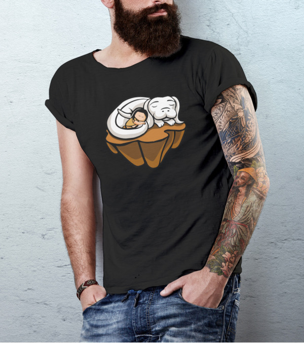 The Neverending Friendship Sleepy Rock Companion Duo T-Shirt