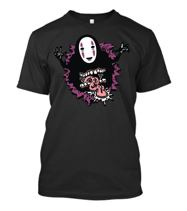 The No Face Spirit Spirited Away Monster Face T-Shirt