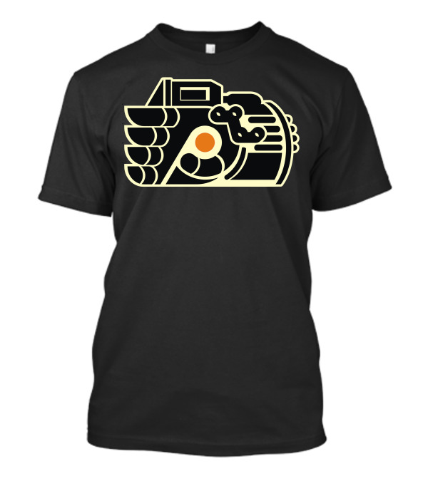 The Pitt Power Fists Philadelphia Flyers Overwatch Fusion Logo Mashup T-Shirt