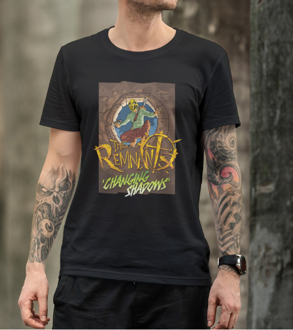 The Remnants V Changing Shadows Masked Figure Portal Adventure T-Shirt