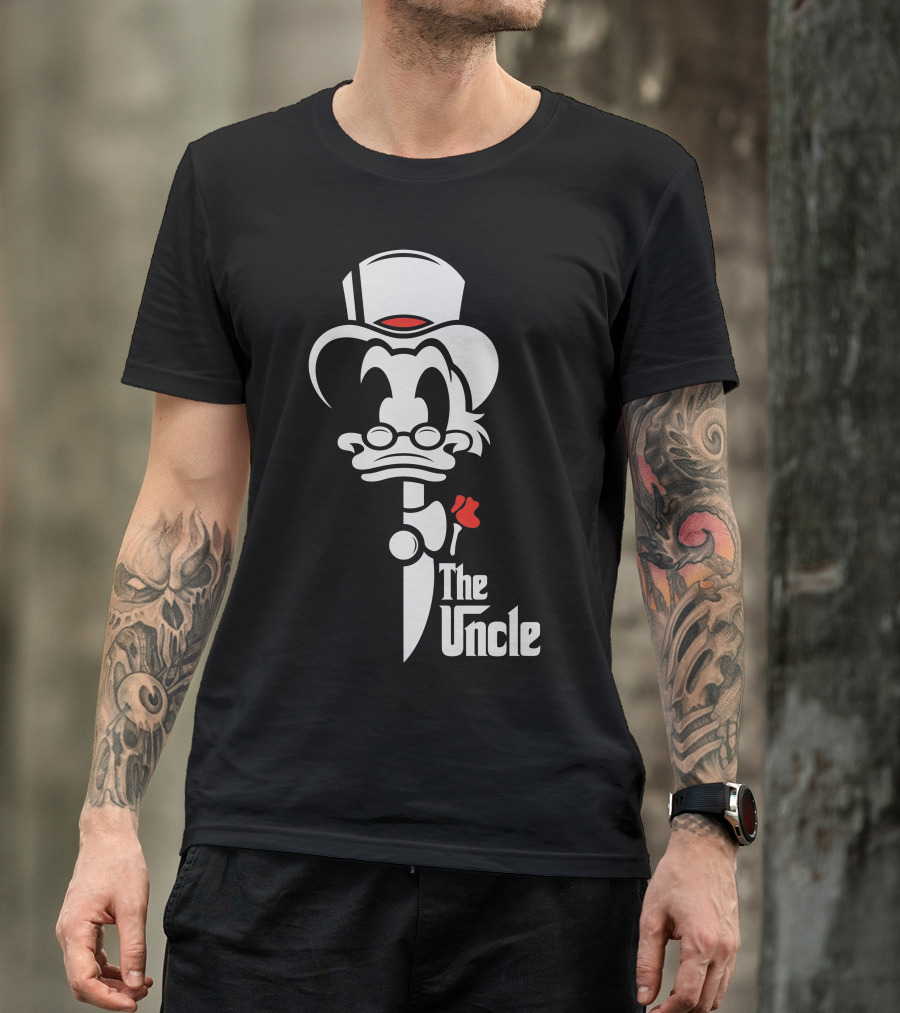 The Uncle Scrooge McDuck Godfather T-Shirt