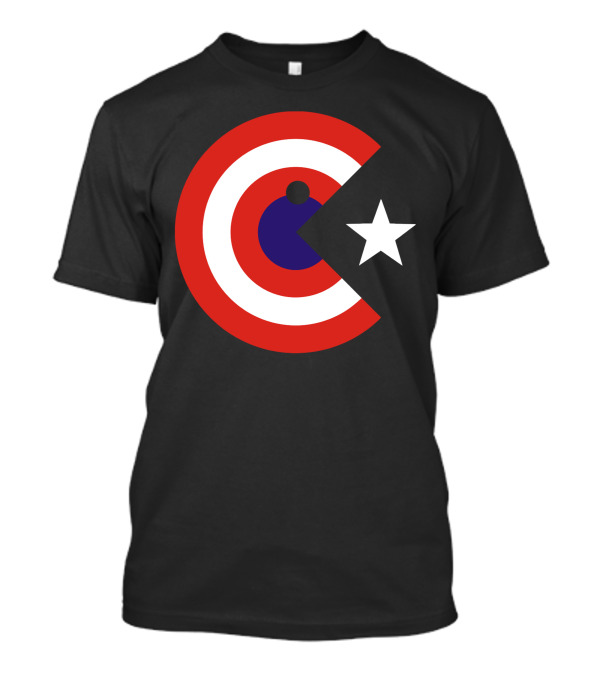 Waka Meets Shield Star Icon Crossover T-Shirt