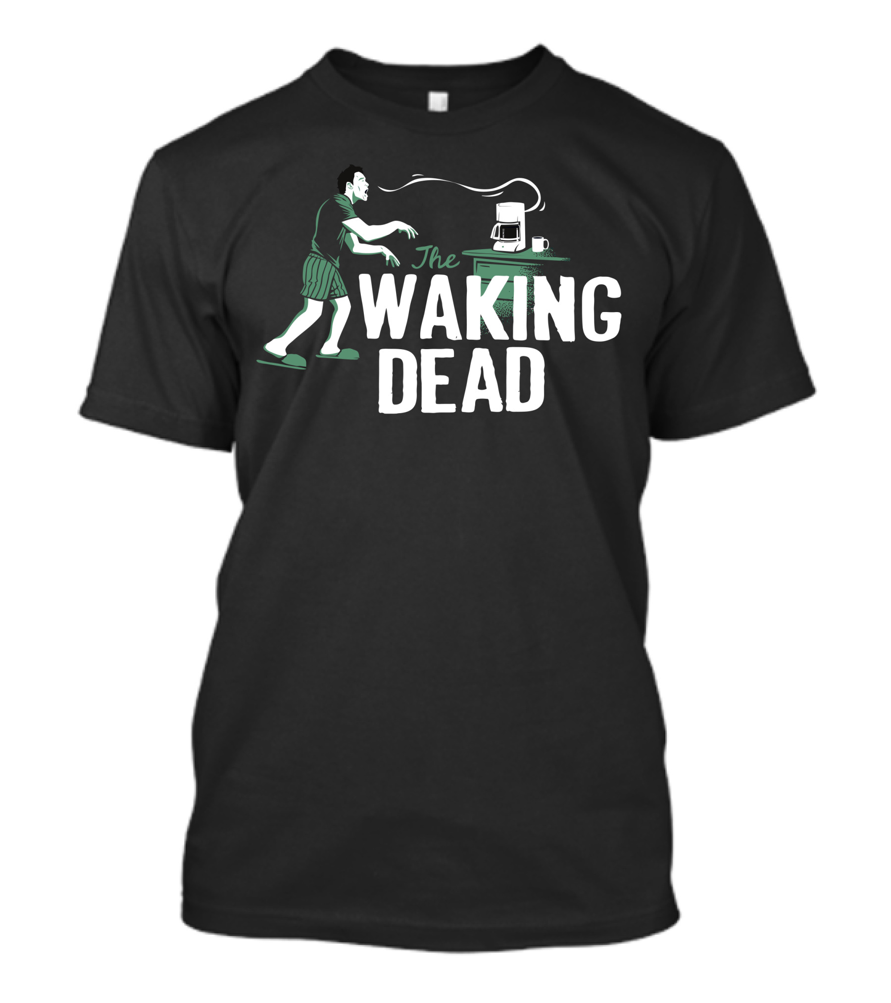 The Waking Dead Coffee Zombie Mornings T-Shirt