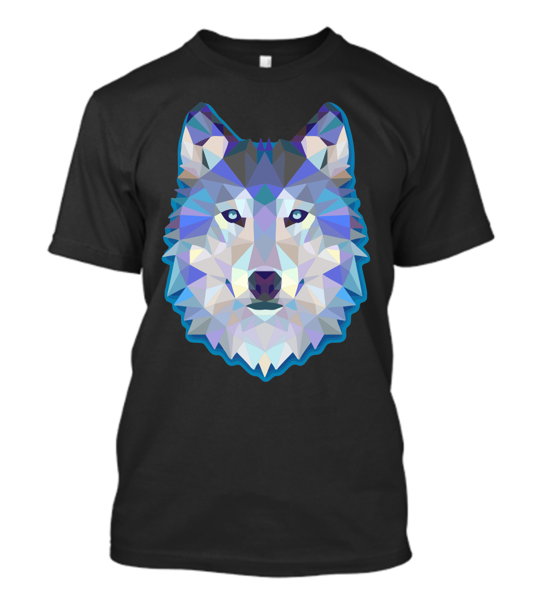 Geometric Wolf T-Shirt