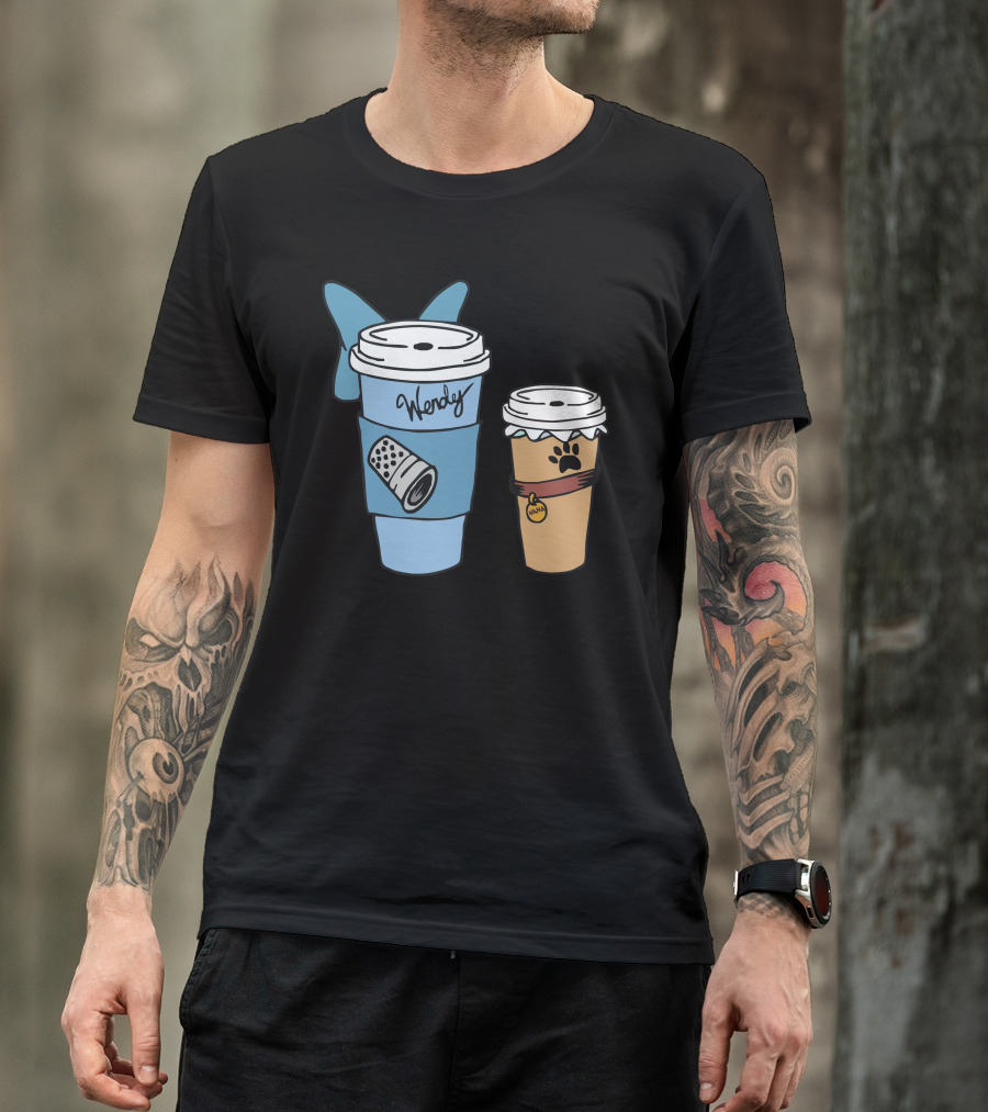 Think Of A Wonderful Thought Wendy Coffee Cups T-Shirt