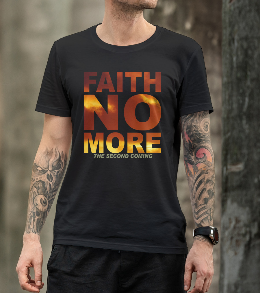 Faith No More The Second Coming Tour Sunset Gradient T-Shirt