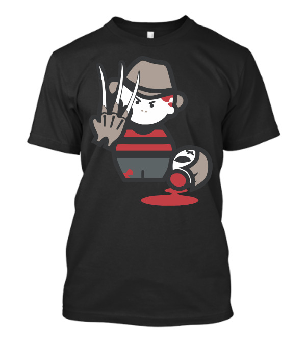 Freddy Krueger Cartoon Character Ideal Birthday Present T-Shirt