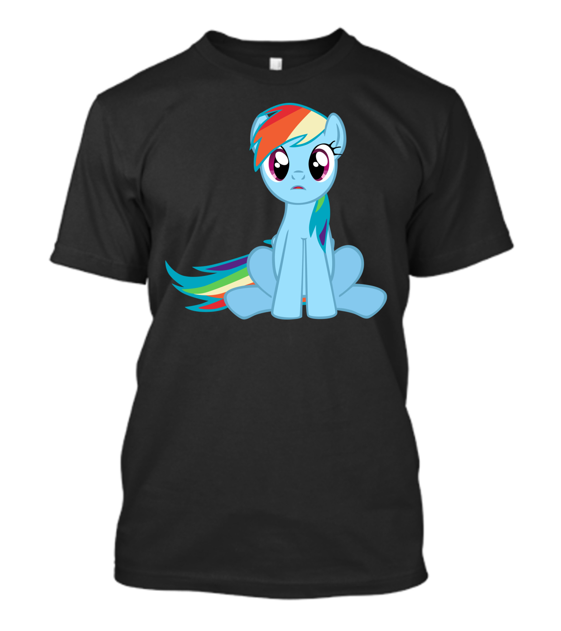 My Little Pony Friendship Is Magic Rainbow Dash Sitting T-Shirt