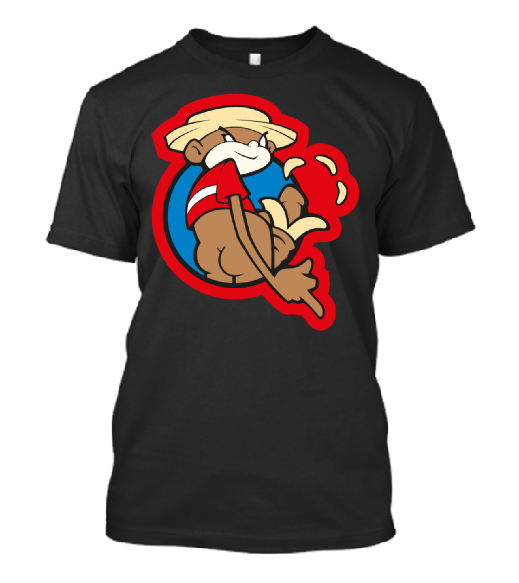 Super Troopers Johnny Chimpo Character T-Shirt