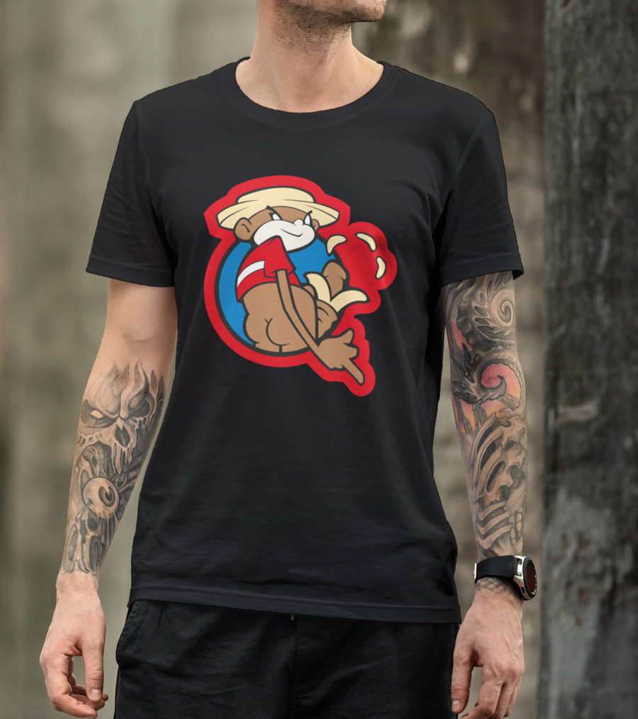 Super Troopers Johnny Chimpo Character T-Shirt