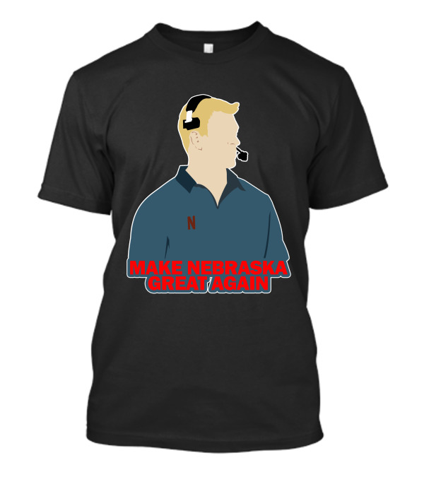 MAKE NEBRASKA GREAT AGAIN A335 Football Coach Headset T-Shirt