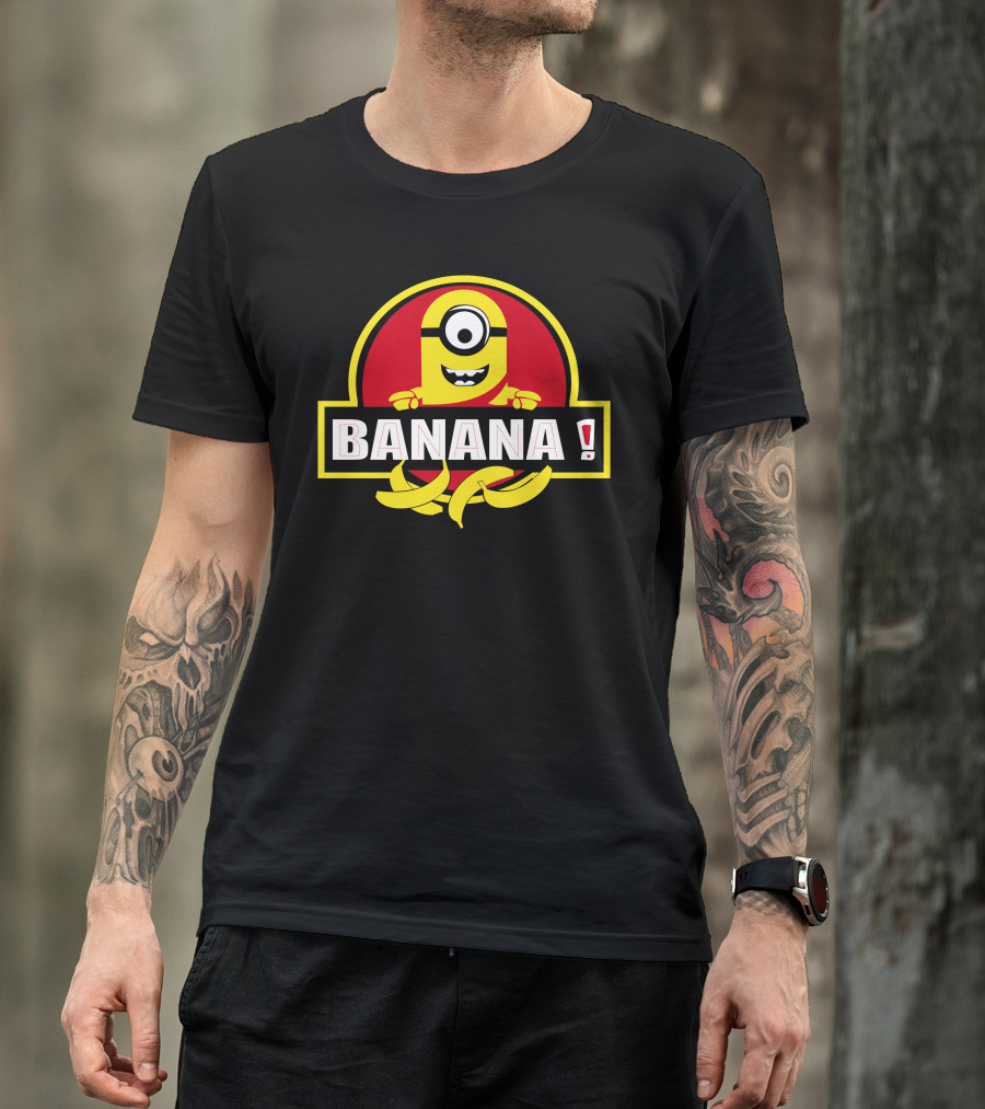 Banana Park World Damen Minion Jurassic T-Shirt