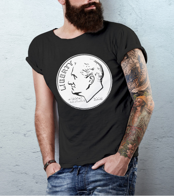 Liberty Coin 2008 In Brooke We Believe Beat Dipg Fundraiser T-Shirt