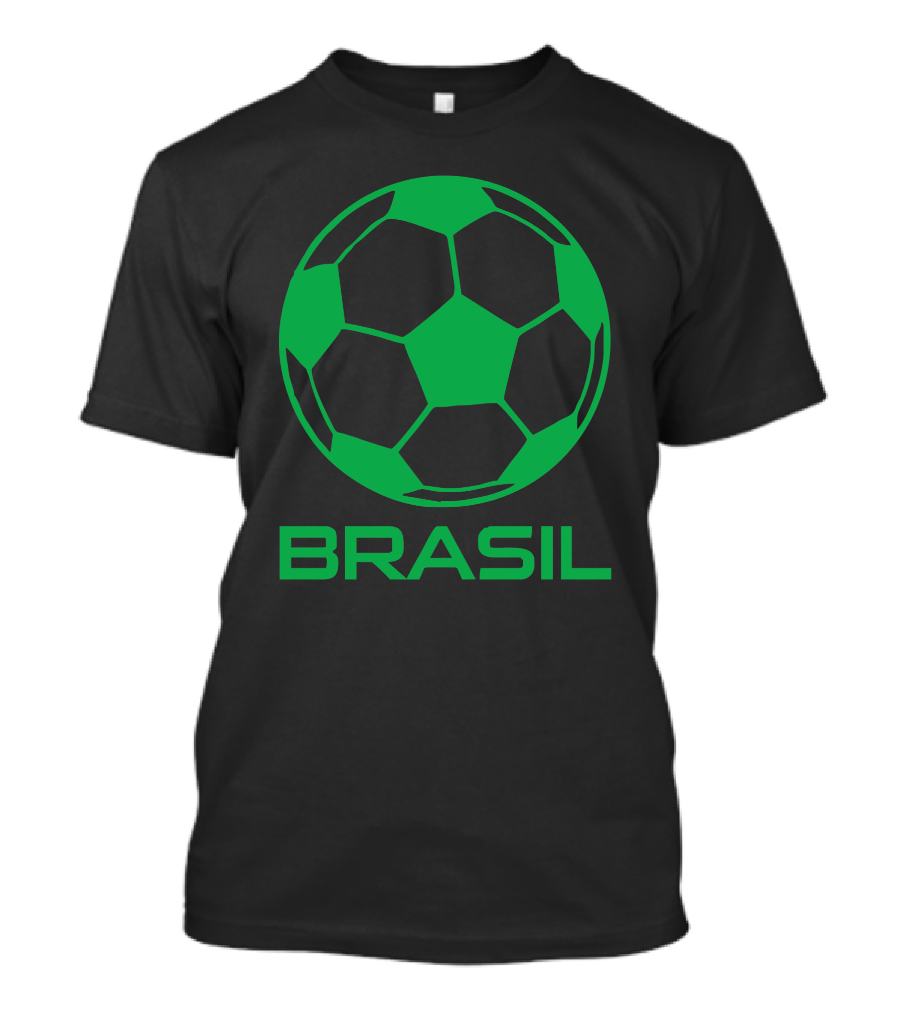 Brasil Soccer Ball Fun Sports T-Shirt