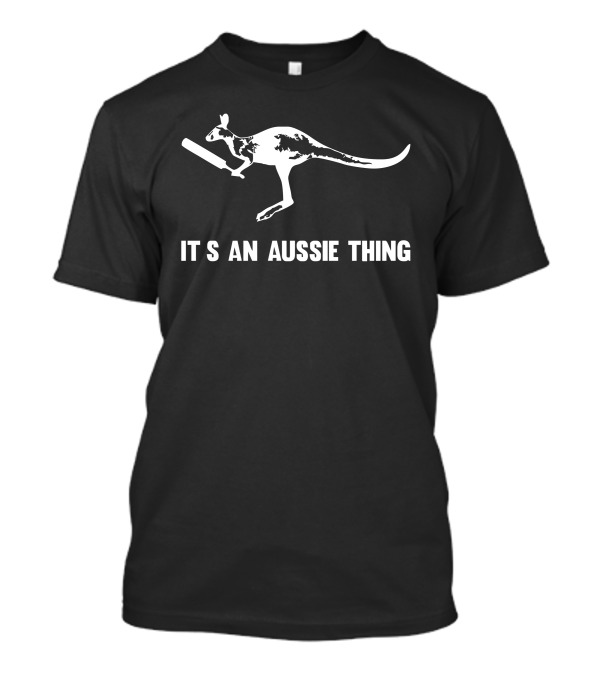 It's An Aussie Thing Cricket Kangaroo T-Shirt