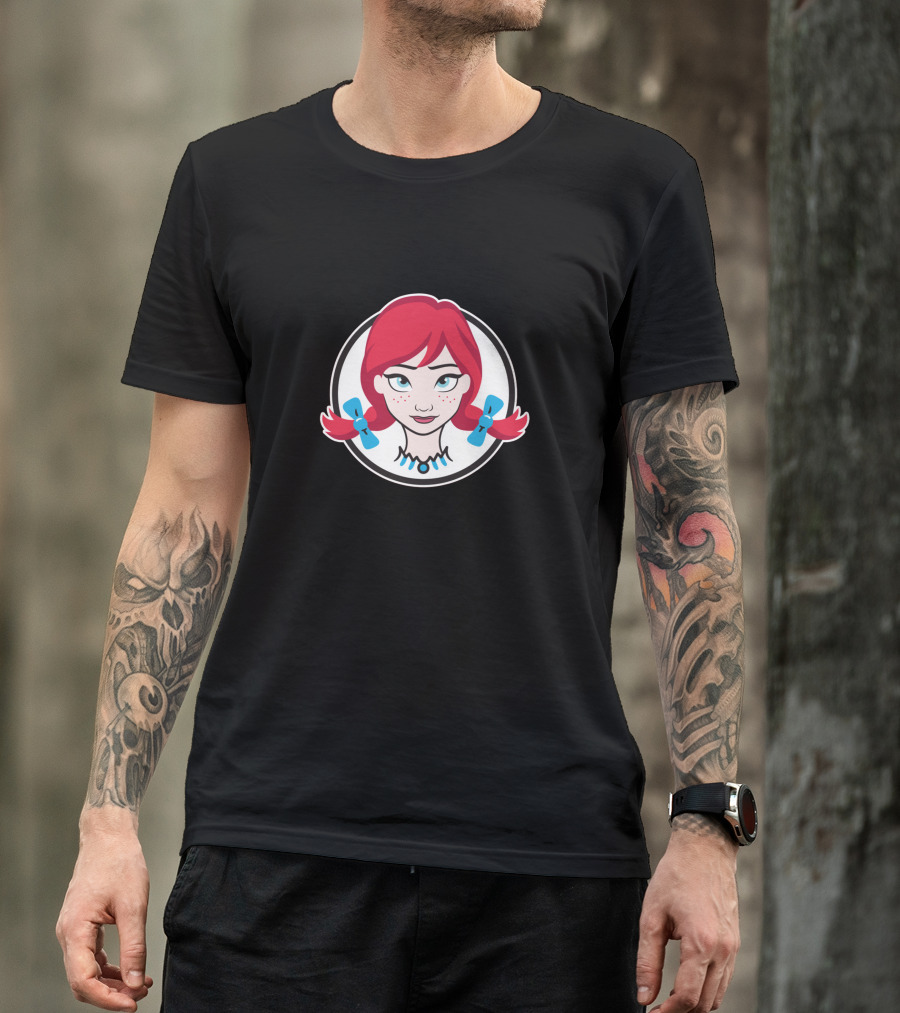 Frozen Elsa Parody With Wendy's T-Shirt