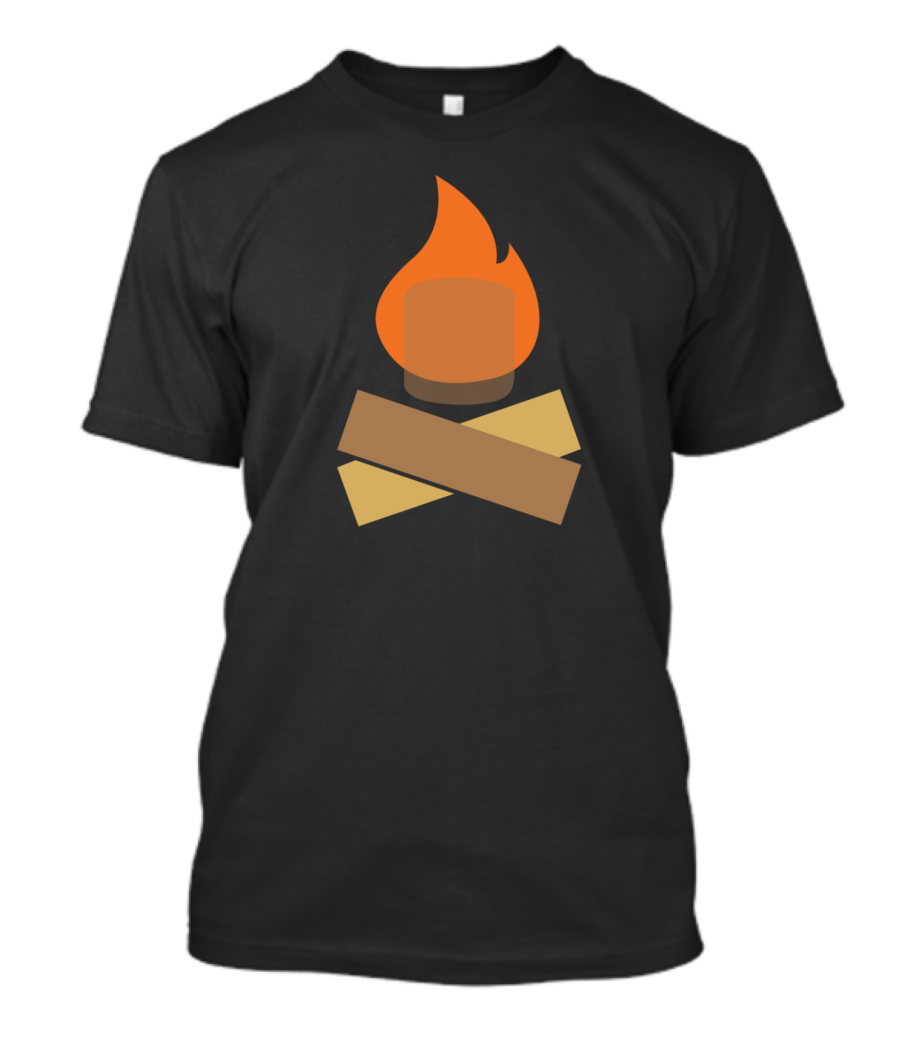 Fire And Cokolate Campfire S'mores T-Shirt