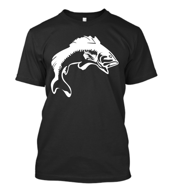 Largemouth Bass Fish Jumping Iconic T-Shirt