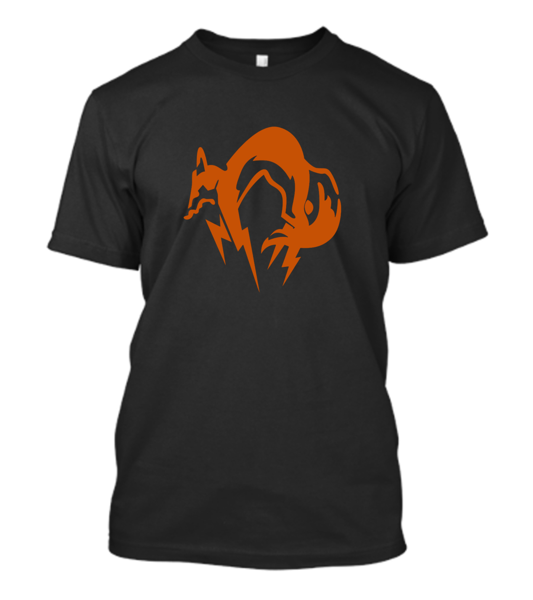 Metal Gear Foxhound Special Forces Black T-Shirt