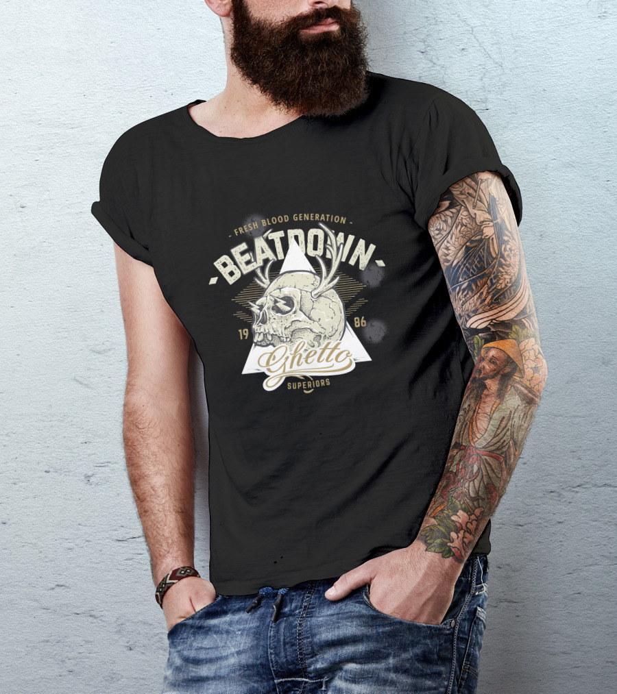 Fresh Blood Generation Beatdown Ghetto Superiors 1986 T-Shirt