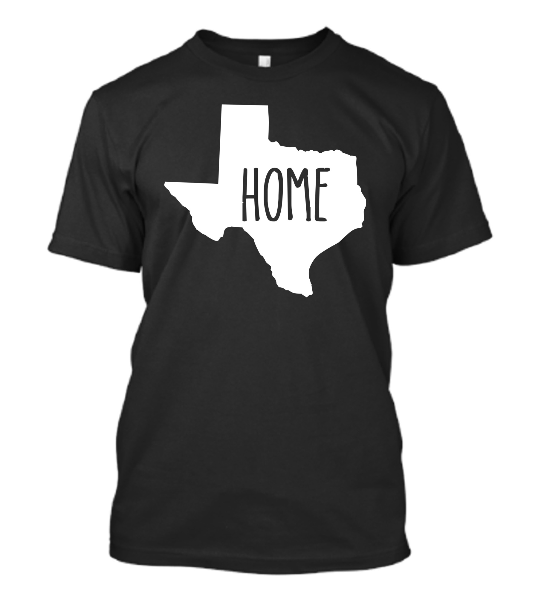 Home Texas State Outline T-Shirt