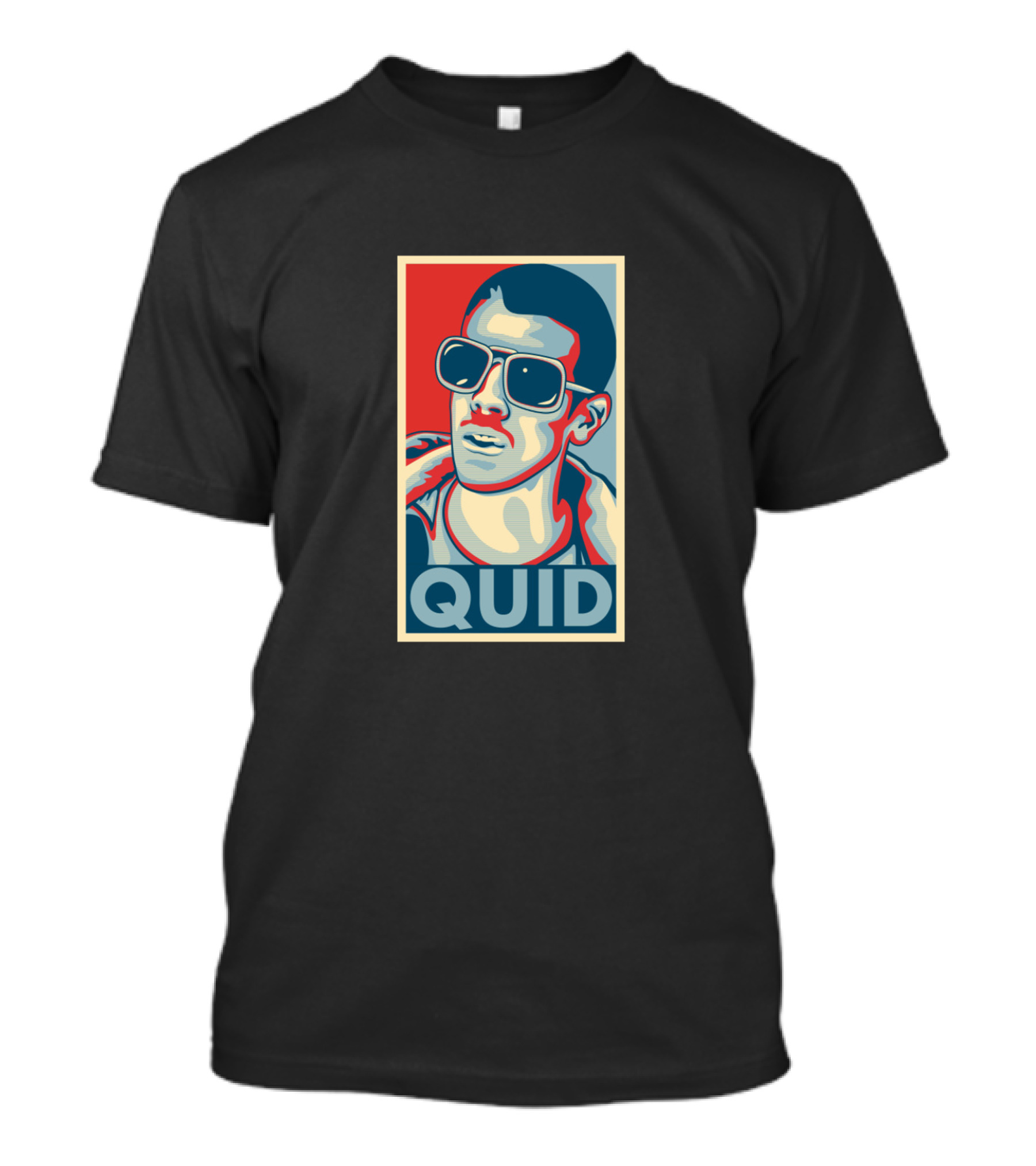 Johnny Quid Pop Art Style Graphic With Sunglasses T-Shirt