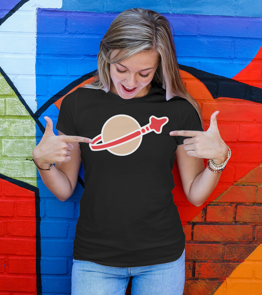 Lego Classic Space Logo Retro Planet Rocket T-Shirt