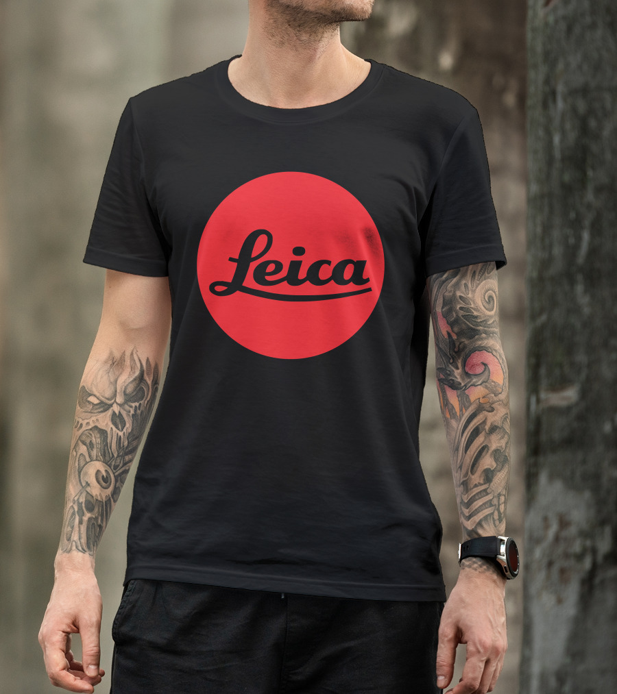 Leica Bold Red Circle T-Shirt