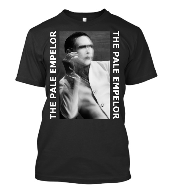 Marilyn Manson The Pale Emperor Blurred Monochrome T-Shirt