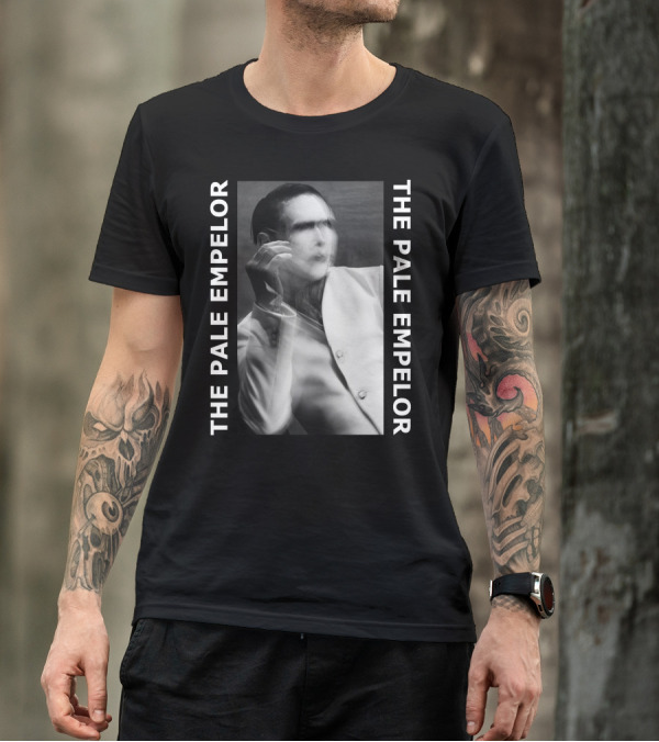 Marilyn Manson The Pale Emperor Blurred Monochrome T-Shirt