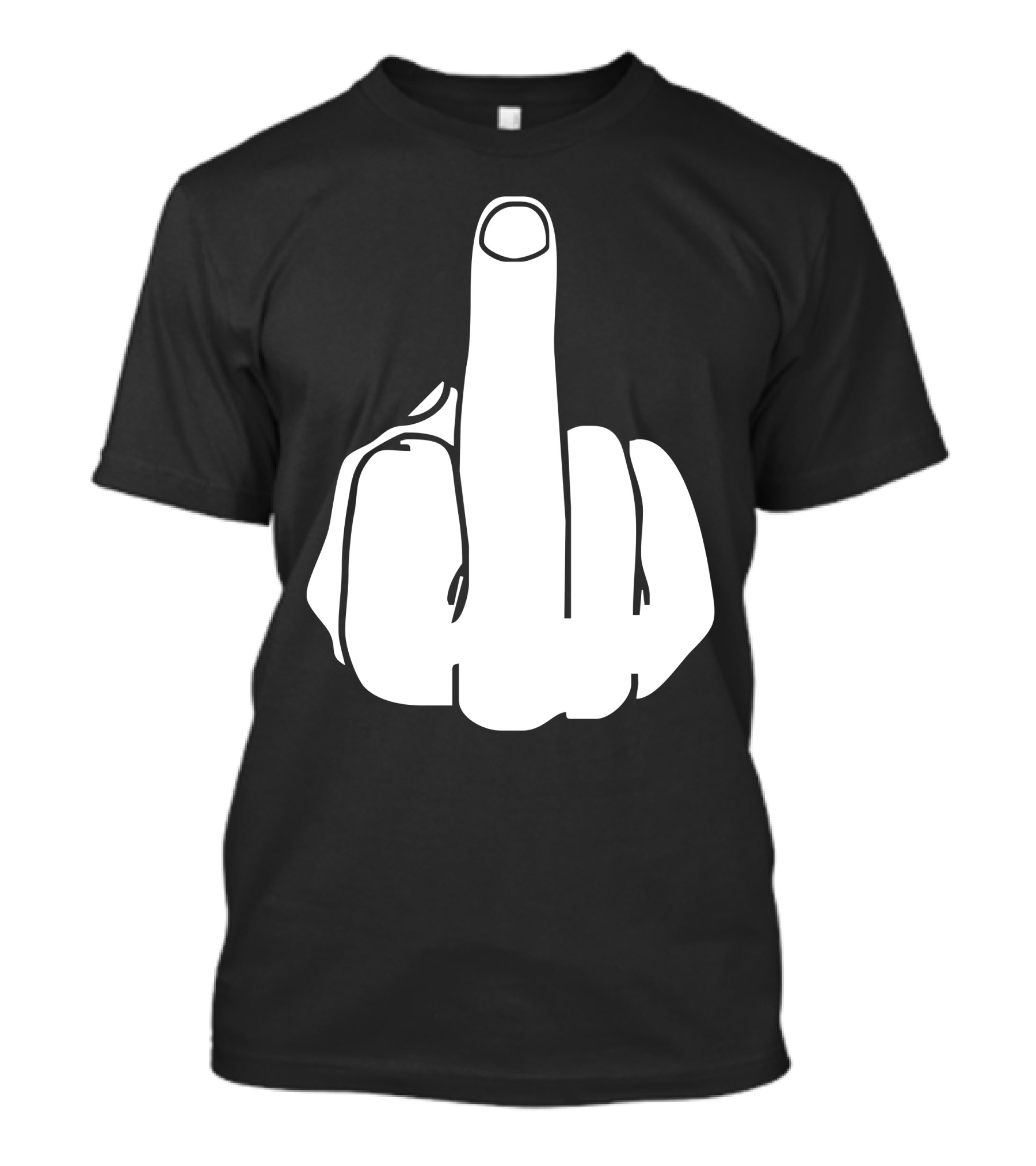 Middle Finger Icon Gesture T-Shirt