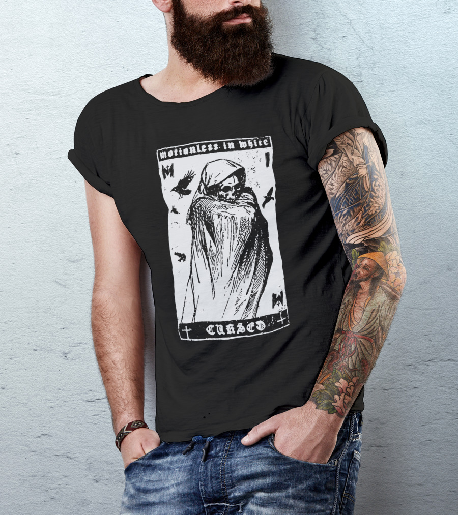 Motionless In White Cursed Grim Reaper T-Shirt