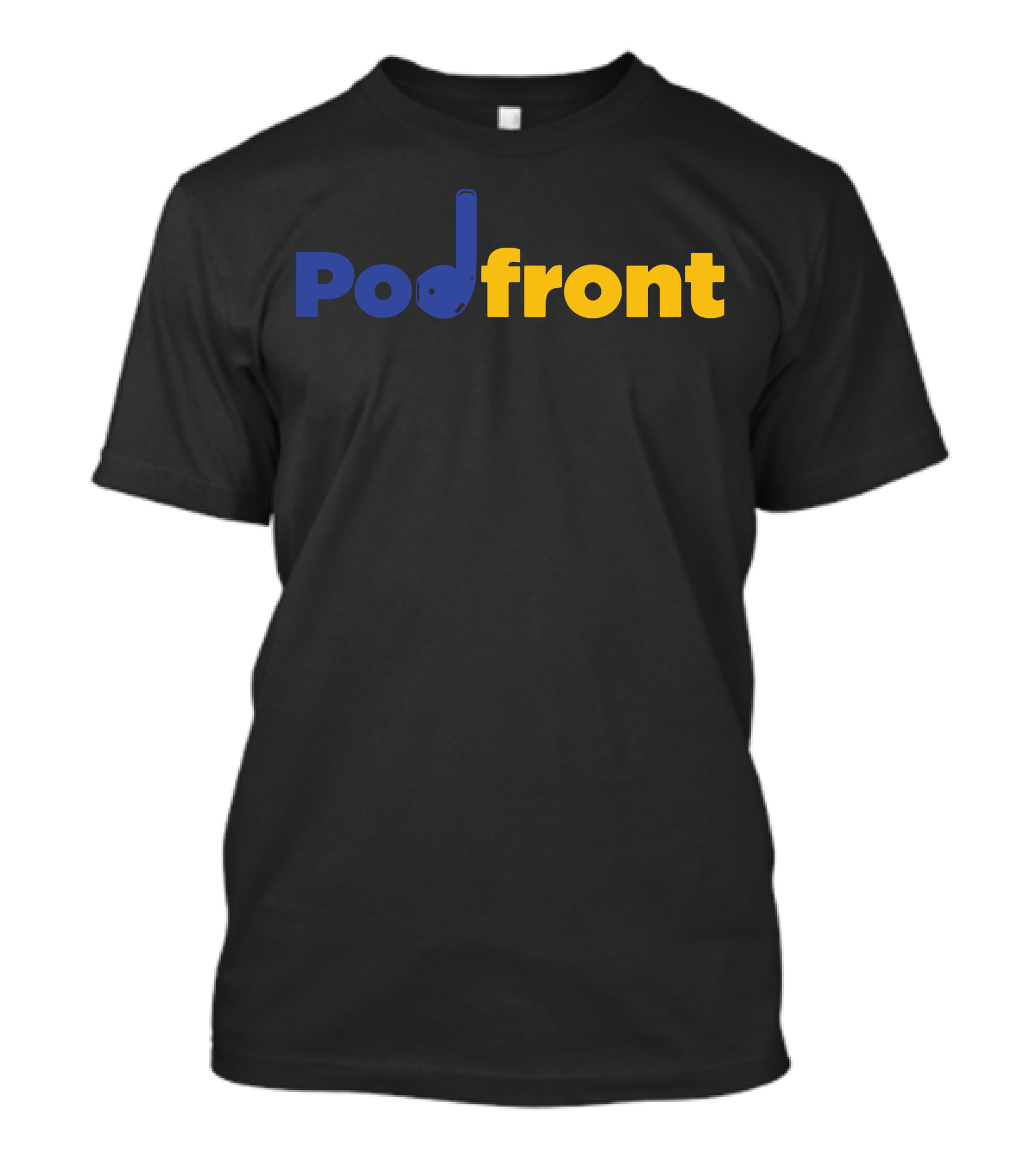 Podfront Microphone Music Note T-Shirt