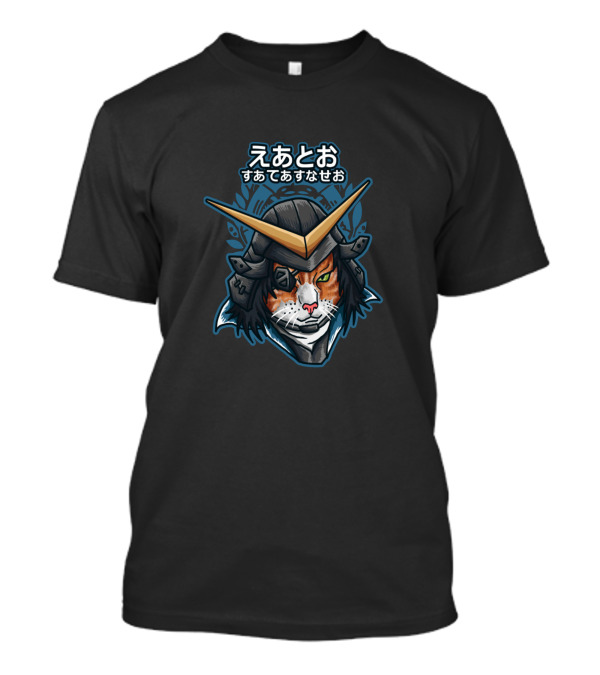 Samurai Cat Sengoku Basara T-Shirt