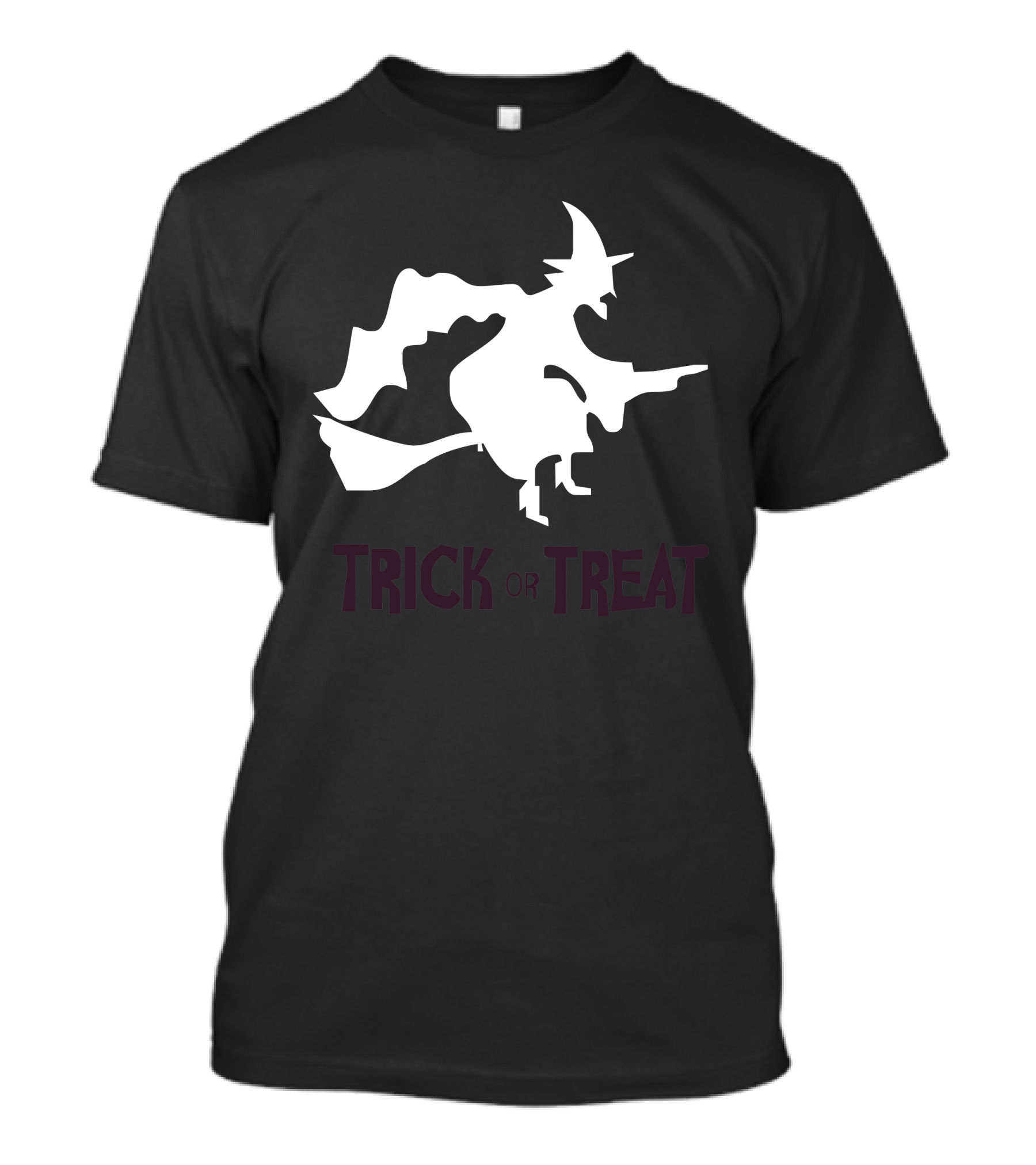 Trick Or Treat Witch Halloween Fancy T-Shirt