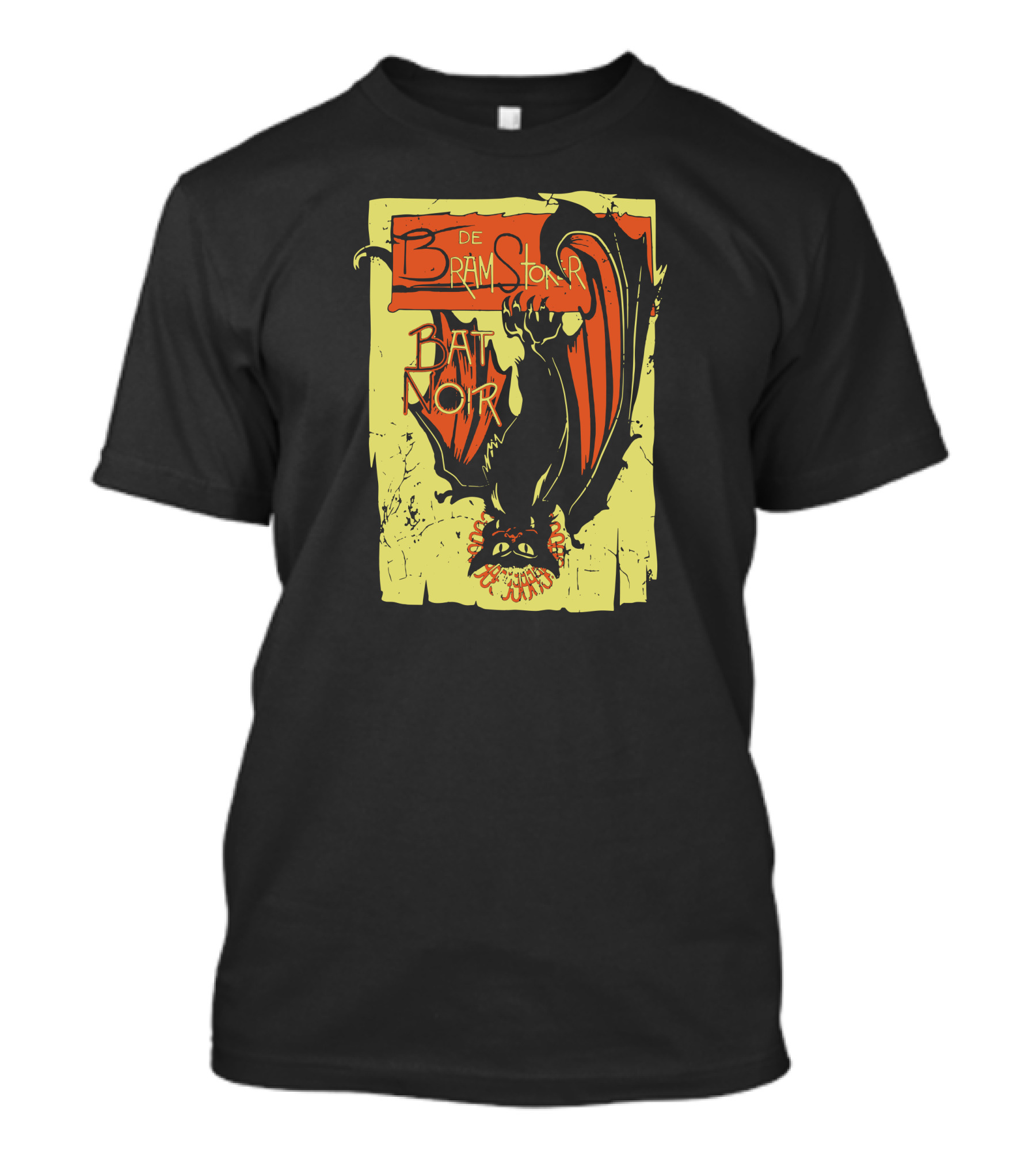 De Bram Stoker Bat Noir T-Shirt