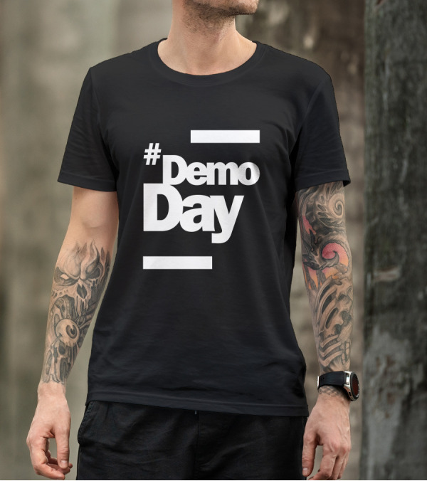 DemoDay Iconic Hashtag T-Shirt