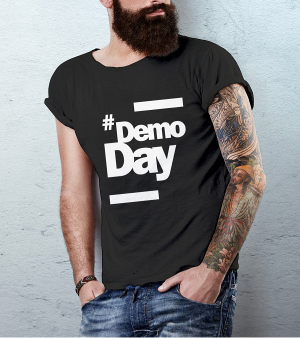 DemoDay Iconic Hashtag T-Shirt