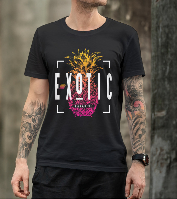 Exotic Paradise Pineapple T-Shirt