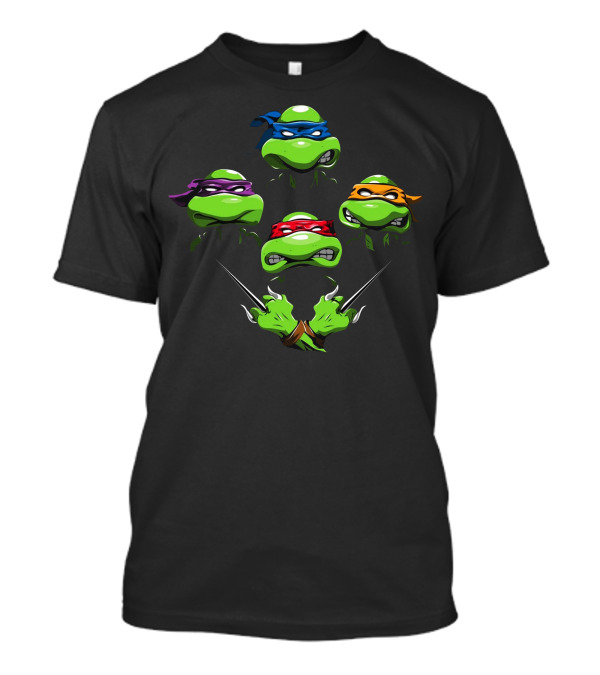 Teenage Mutant Ninja Turtles Bohemian Rhapsody Fun T-Shirt