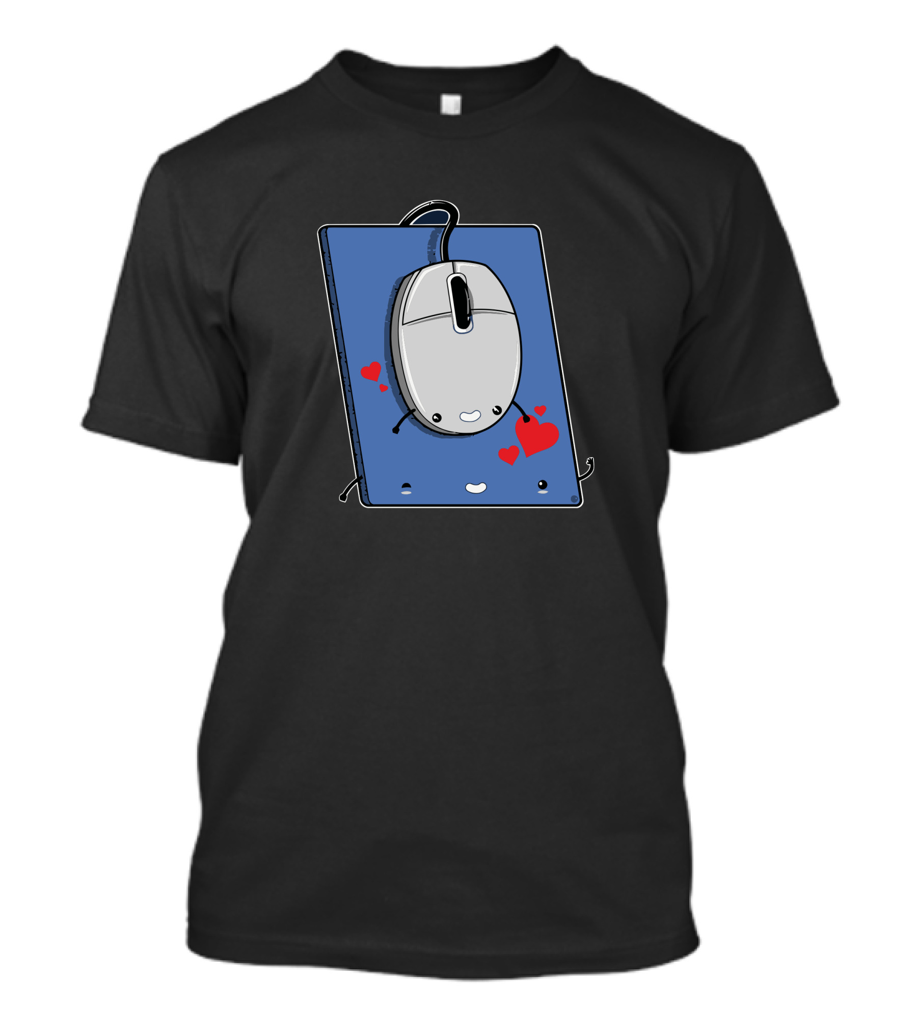 Hardware Love Mouse Pad Heart T-Shirt