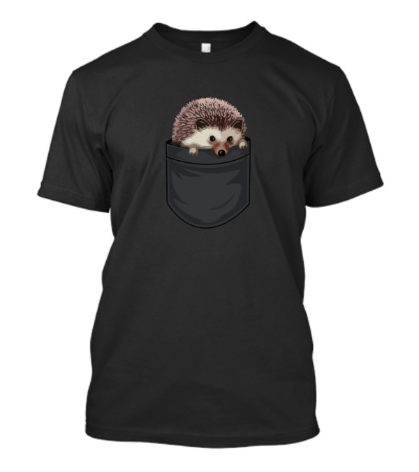 Hedgehog Pocket Traveler Cuddly New Companion T-Shirt