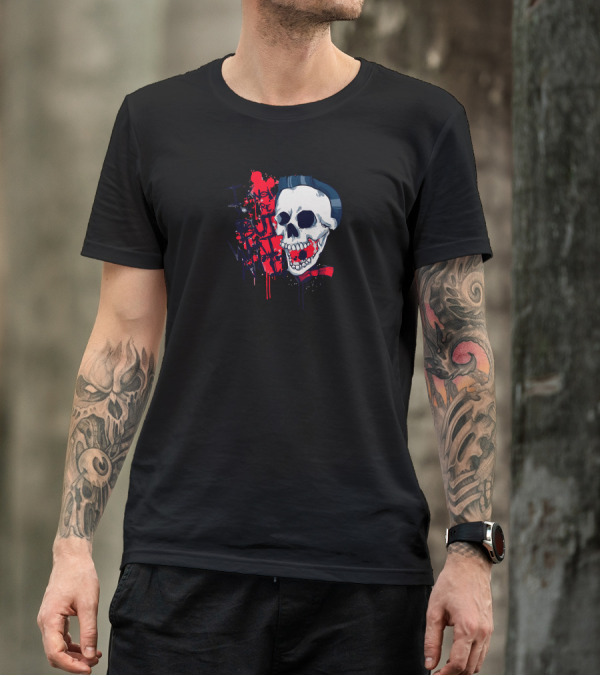 I Know You're But Are You With Me Skull T-Shirt