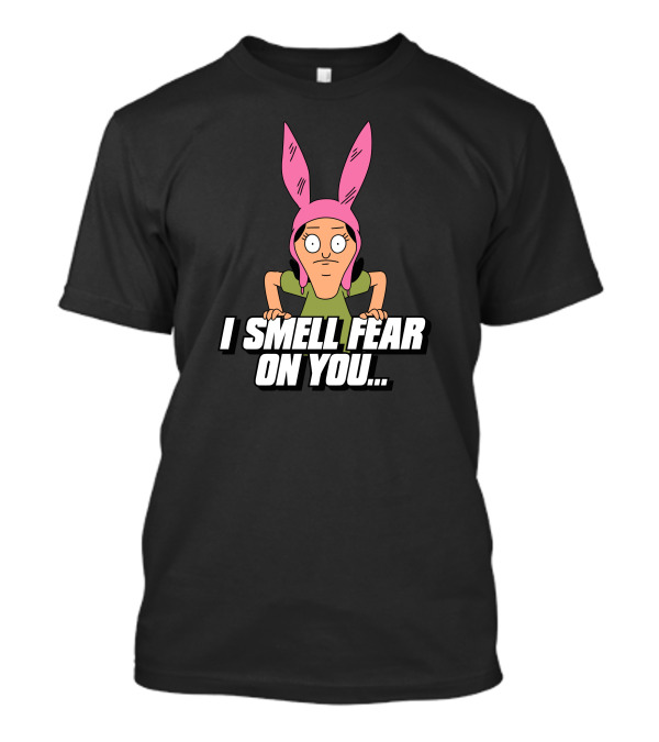I Smell Fear On You Pink Eared Hat Character T-Shirt