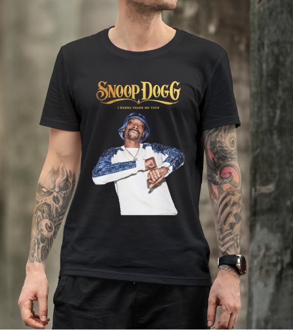 Snoop Dogg I Wanna Thank Me Tour T-Shirt